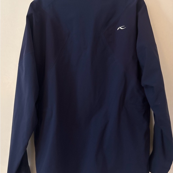 Kjus windbreaker jacket light sportswear size 50 Medium Navy Blue - Picture 4 of 10